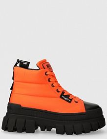 Botki Palladium  pomarańczowe damskie 98863.835.M