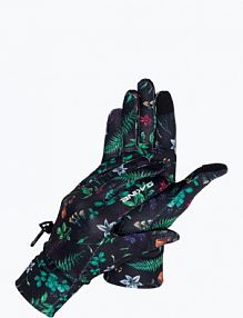 Rękawice snowboardowe   rambler liner woodland floral Dakine