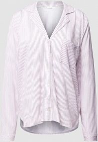 Góra od piżamy ze wzorem w paski model Everyday s.Oliver RED LABEL czerwona damska EAN AK-148-45