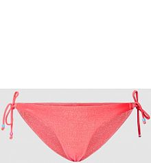 Figi bikini z wiązaniem i perełkami banana moon różowe EAN LINA SEAGLITTER