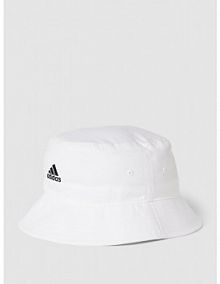 Czapka typu bucket hat z wyhaftowanym logo model CLAS BUCKET adidas Originals biały damski EAN IC9706