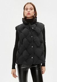 Kamizelka Silvian Heach czarna damska 