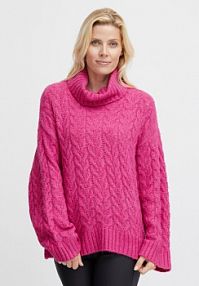 Golf Fransa różowy damski 