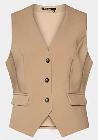 Kamizelka Marc Aurel beżowa damska 