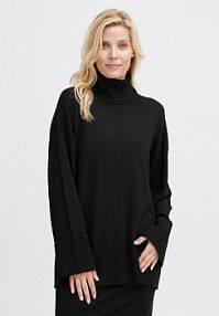 Golf Fransa czarny damski 