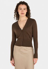 Kardigan Calvin Klein brązowy 