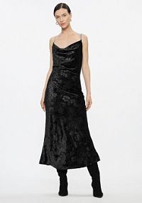 Sukienka wieczorowa Guess fioletowa Koktajlowa