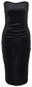 Sukienka koktajlowa Noisy May czarna 