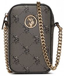 Torebka wieczorowa U.S. Polo Assn. czarna 