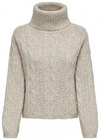 Golf JDY beżowy damski 