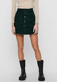 Spódnica mini JDY zielona Trapezowa