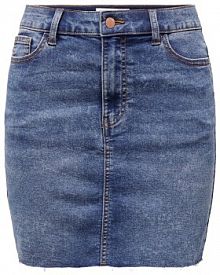 Spódnica mini JDY granatowa Jeansowa