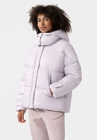 Kurtka puchowa 4F fioletowa damska Zimowa
