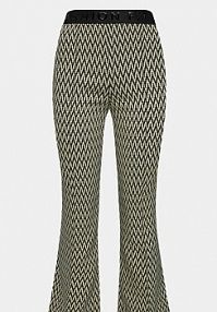 Spodnie eleganckie Marc Aurel beżowe damskie Materiałowe