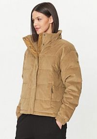 Kurtka puchowa Columbia brązowa damska Zimowa