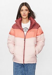 Kurtka puchowa Columbia czerwona damska Zimowa