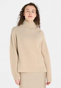 Golf Calvin Klein beżowy damski 