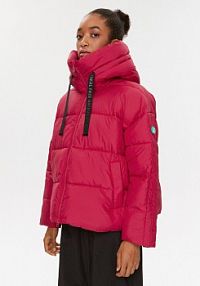 Kurtka puchowa Save The Duck czerwona damska Zimowa