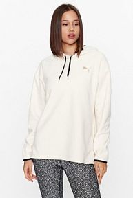Bluza z polaru Puma biała damska Polar