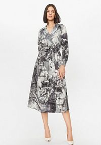 Sukienka codzienna Imperial szara 