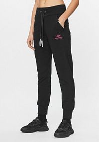 Spodnie dresowe Aeronautica Militare czarne damskie 