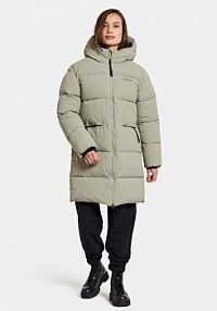 Parka Didriksons zielona Płaszcz zimowy