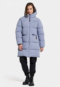 Parka Didriksons niebieska Płaszcz zimowy