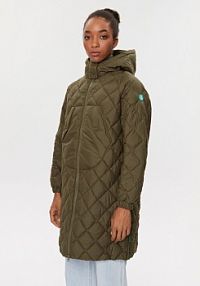Kurtka puchowa Save The Duck zielona damska Płaszcz zimowy