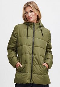 Kurtka puchowa Fransa zielona damska Zimowa