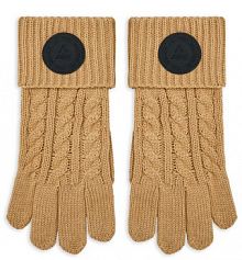 Rękawiczki Guess beżowe damskie Damskie