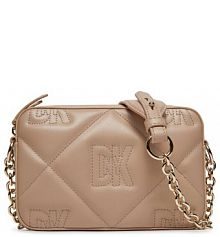 Torebka listonoszka DKNY beżowa 