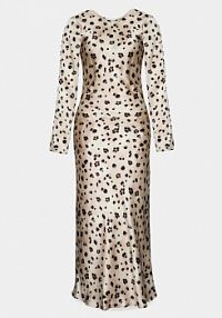 Sukienka codzienna Sisley beżowa 