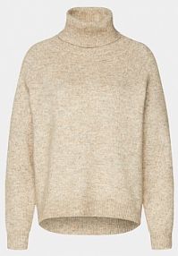 Golf Marc Aurel beżowy damski 