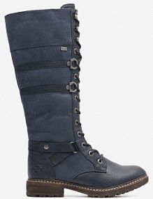 Kozaki Rieker jeansowy damskie 94732-14