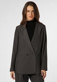 Blezer  Kobiety Sztuczne włókno szary w paski 36 IPURI