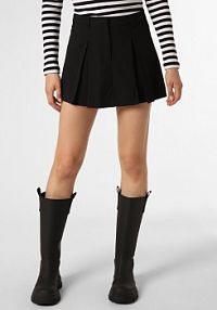 Spódnica  Kobiety czarna jednolity M EDITED