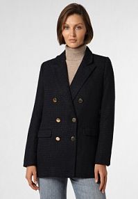 Blezer  Kobiety niebieski jednolity 38 IPURI