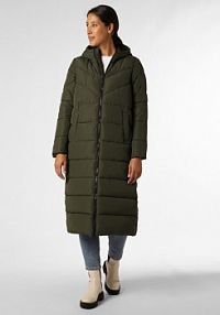 Płaszcz pikowany Kobiety zielony jednolity L Noisy May damski