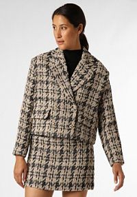 Blezer  Kobiety beżowy/czarny wzorzysty 44 Marie Lund