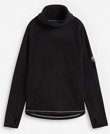 Bluza z polaru z rękawami z otworem na kciuki  damska Bonprix