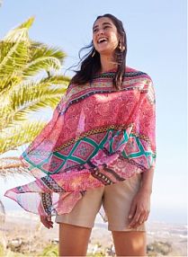 Letnie poncho  Bonprix