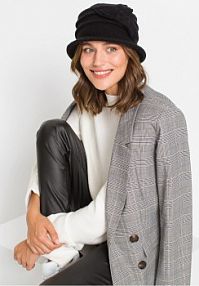 Kapelusz wełniany  damski Bonprix