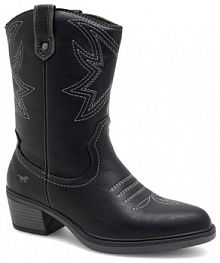 Klapki eleganckie Mustang czarne