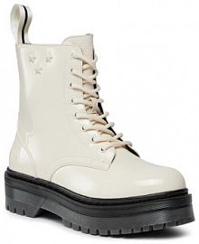 Buty trekkingowe Lumberjack kremowe damskie