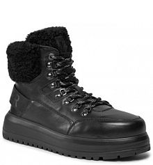 Sneakersy Bogner czarne damskie