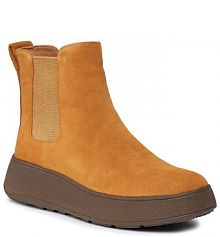 Sztyblety FitFlop brązowe damskie