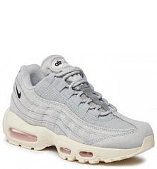 Półbuty sznurowane Nike szare damskie