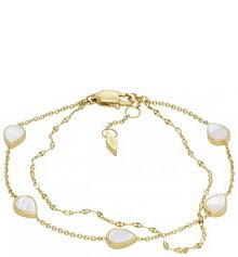 Bransoletka Fossil  złota JF04317710