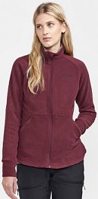 Bluza z polaru Craft czerwona damska 1914123-492000