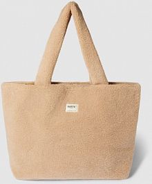 Torba shopper z zapięciem na zatrzask model Aaki Barts beżowa EAN 1811